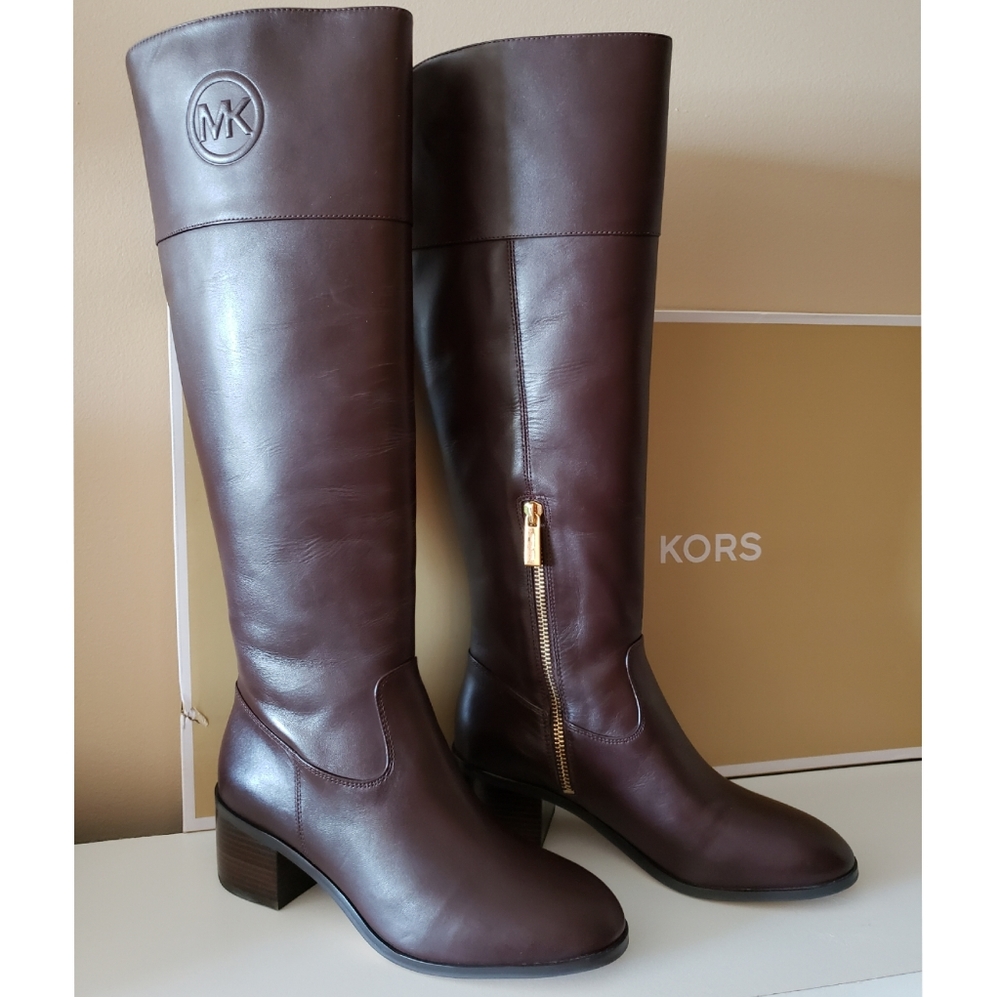 MICHAEL KORS Dylyn Vachetta Leather Boot